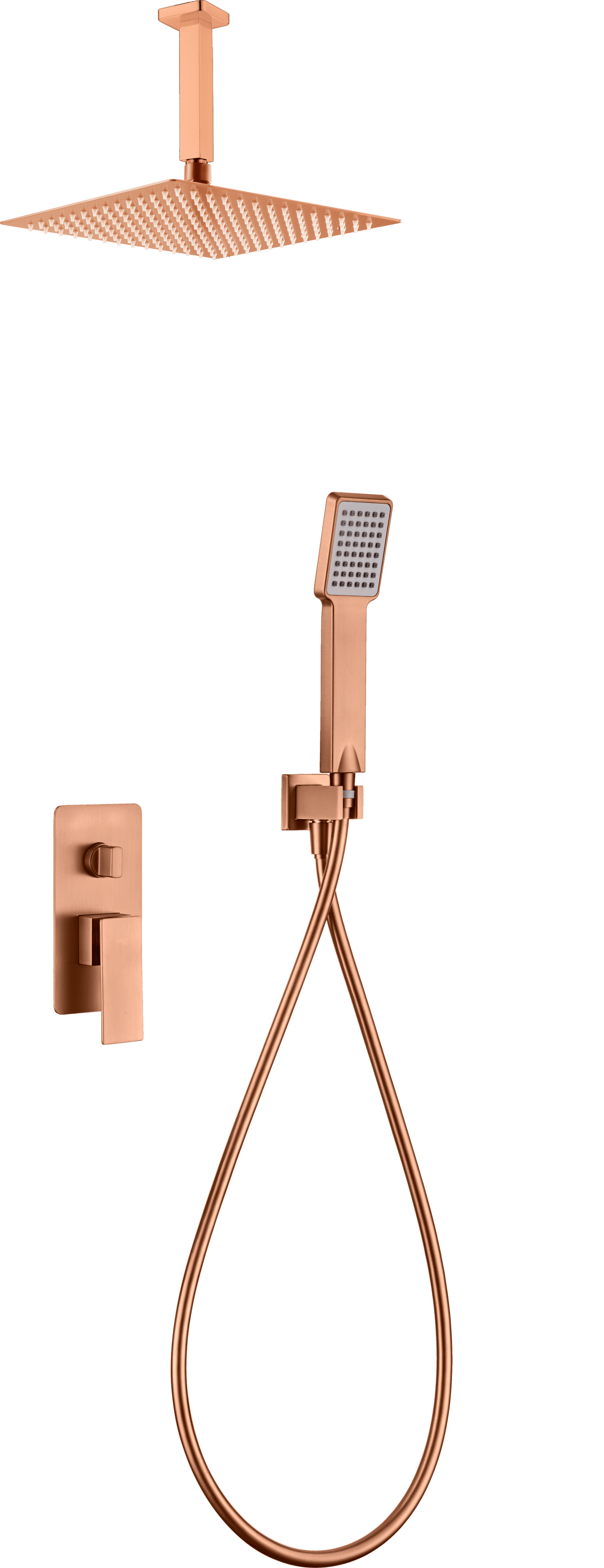 Set Shower Single-Handle Concealed Catania Brushed | IMEX