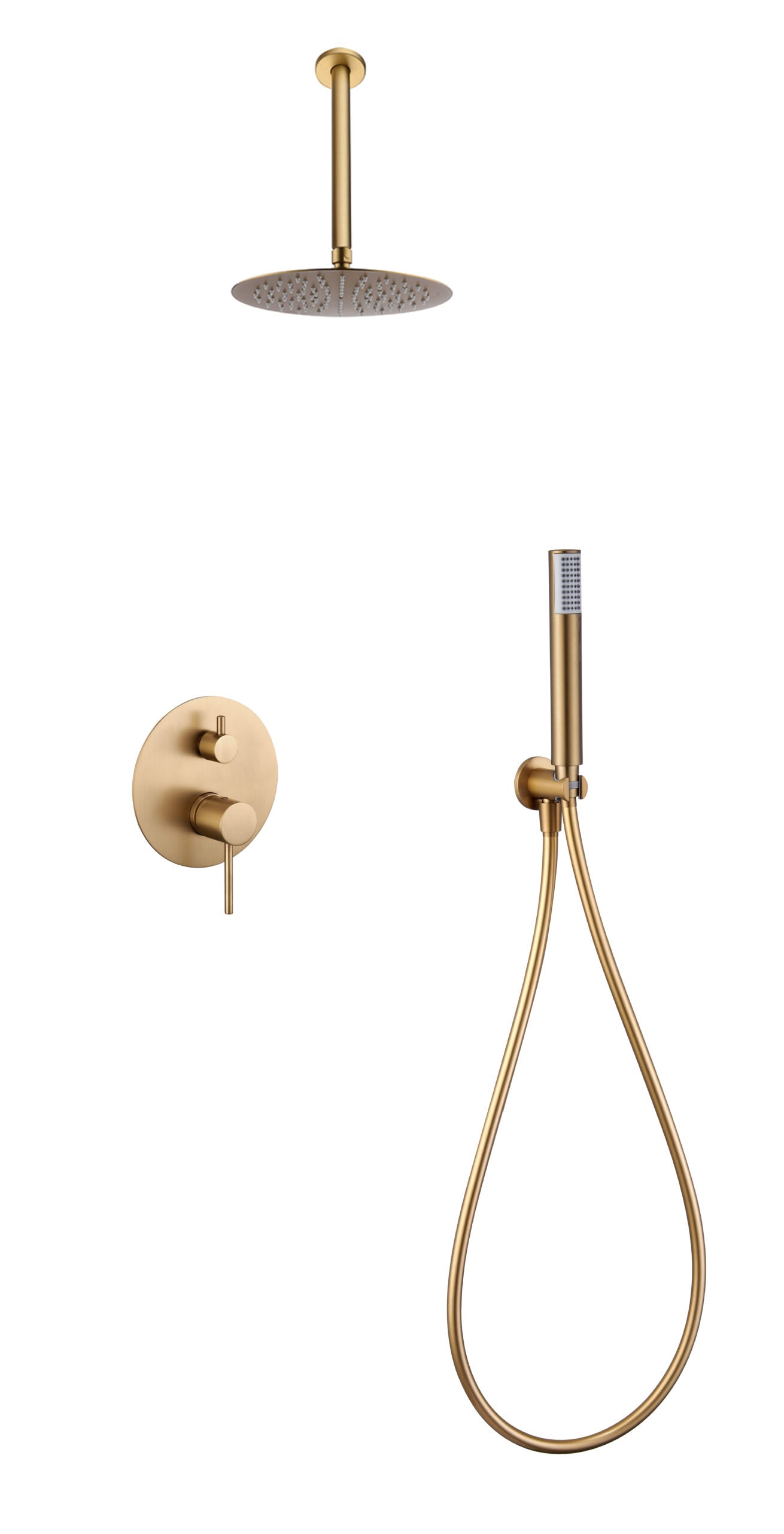 Set Shower Single-Handle Concealed Tívoli Brushed | IMEX