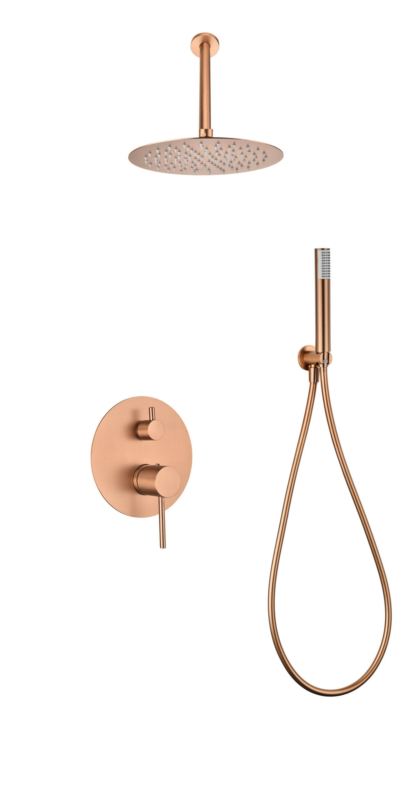 Set Shower Single-Handle Concealed Tívoli Brushed | IMEX