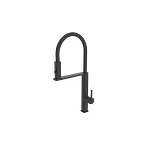 Matte Black Kitchen Faucet Modern Minimalist Design, main product view