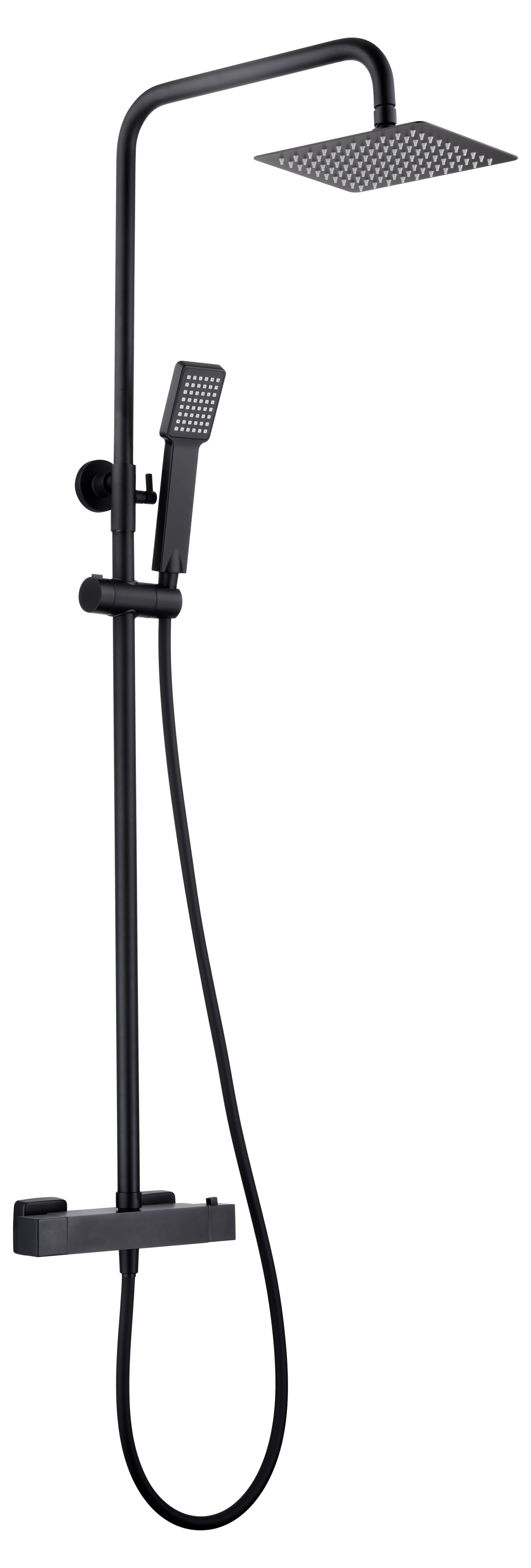 Thermostatic Shower Set Art Matte Black | IMEX