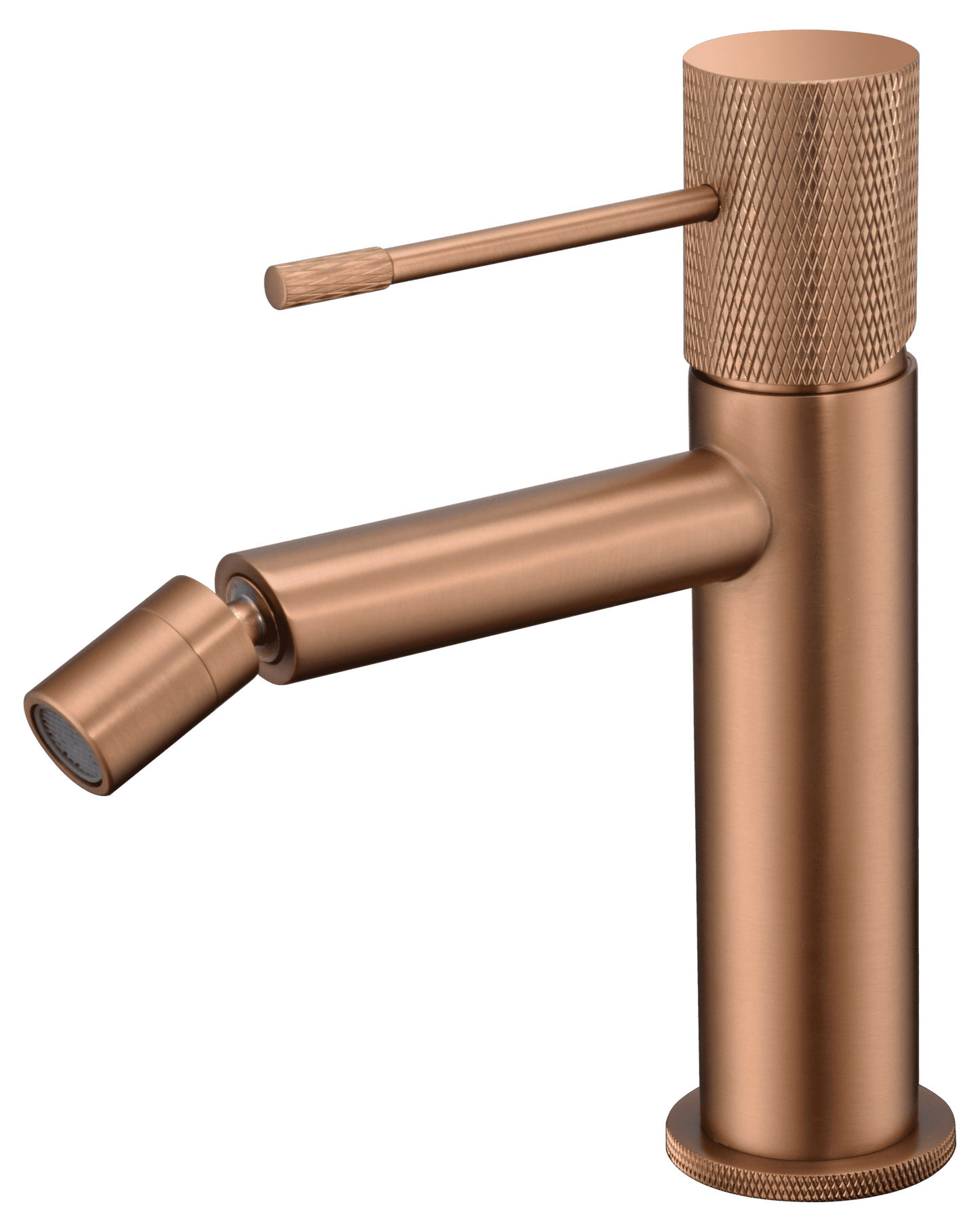 Single-Handle Bidet Line Brushed Rose Gold | IMEX
