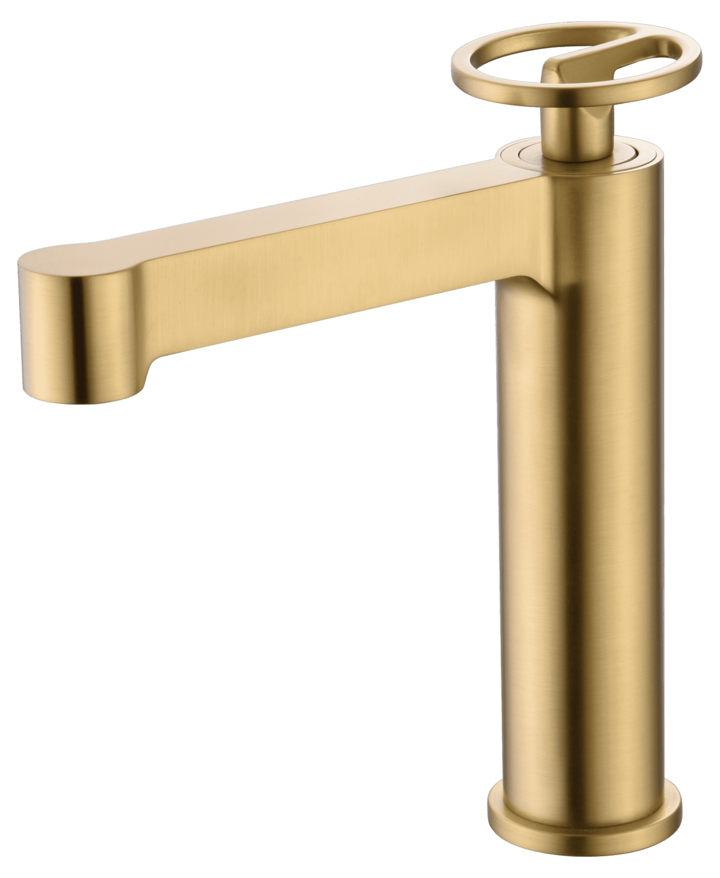 Single-Handle Basin Olimpo Brushed Gold | IMEX