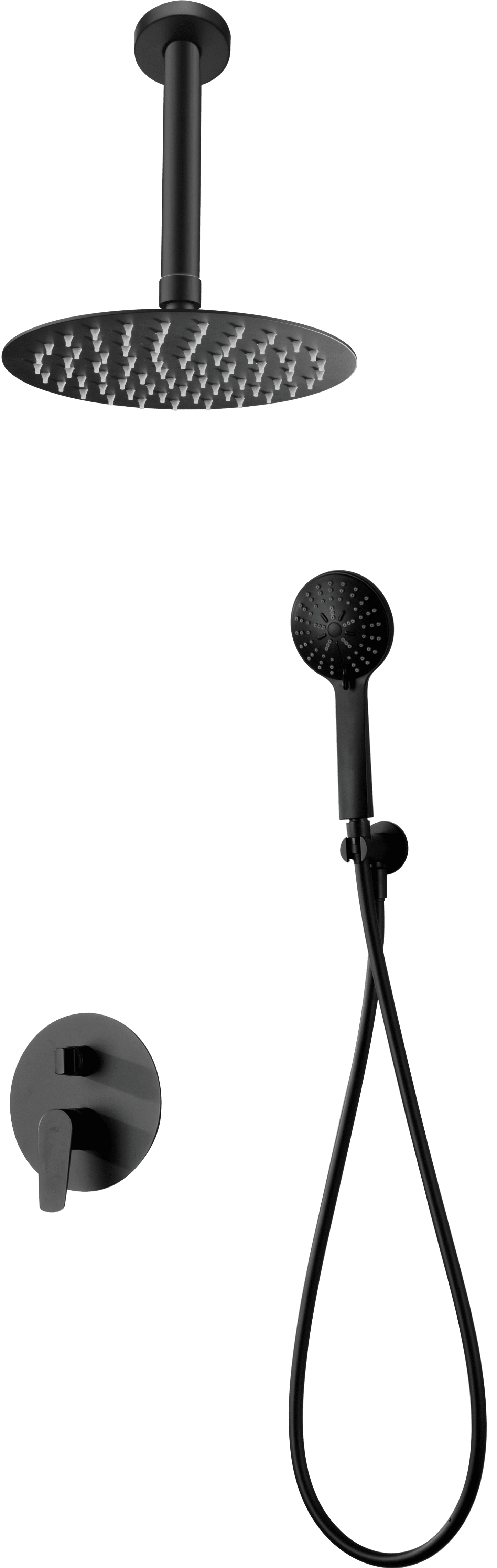 Set Shower Concealed Single-Handle Bruselas Matte | IMEX