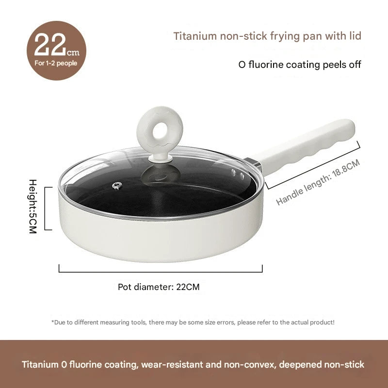 Two Piece Non Stick Frying Pan Soup Pot Set