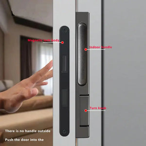 Invisible Sizzle Handle Single Side Door Lock