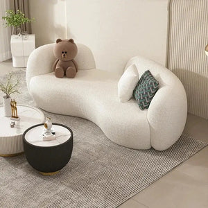 Italian Minimalist Nordic 2 Seater Couch Sofa - Sofa