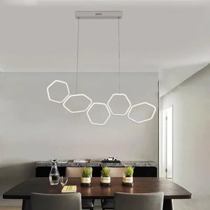 Art Deco LED Geometric Chandelier - Orniture™