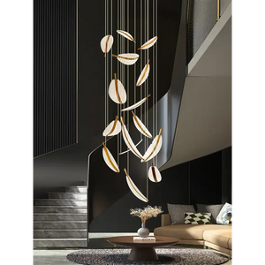 LED Chandelier Modern Spiral Pendant Light - 16 heads / Neutral Light - Chandelier