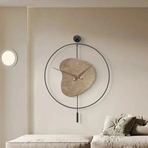 London Luminous Wall Clock Digital Minimalist Pendulum - Wall Clocks