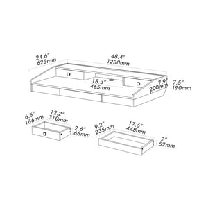 Luxury Caribbean Style Standing Desk - Desk > Standing Desk