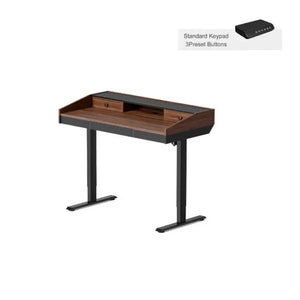 Luxury Caribbean Style Standing Desk - 48’’ x 24’’ / Black - Desk > Standing Desk