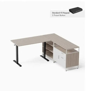 Executive & Luxury Standing Desk - 48 x 24 / L-shaped /