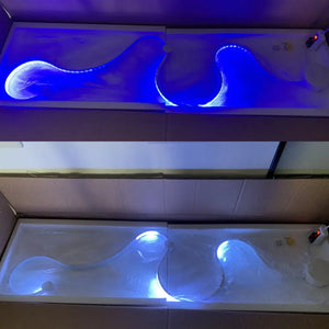 Modern Black & White RGB LED Wall Lamps - Lamps