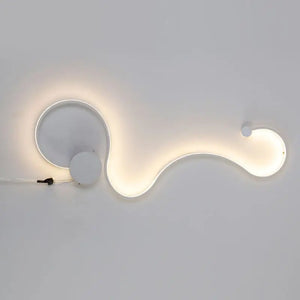 Modern Black & White RGB LED Wall Lamps - White Type C / Two color light - Lamps