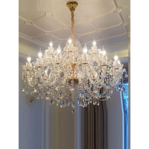 Modern Clear Crystal Chandelier Lamp - Chandelier