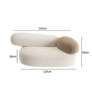 Modern Compressed Sectional Sofa Bed - Brown - 2 Seat - Compressed Sofa