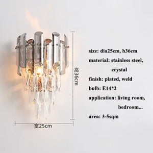 Crystal Golden Chandelier Flush Mount Lighting 40-75cm - view 11