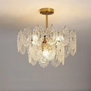 Modern K9 Crystal Round Shape Chandelier Lamp - Diameter 50cm / Warm Whie - Chandelier