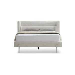 Modern King Wooden Sturdy Slat Bed Frame - 194 W X 214 D X 117 H cm - Bedroom