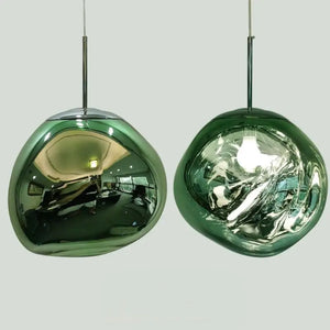 Modern Lava Pendant Hanging Lamp - Green / 15CM - Lamps