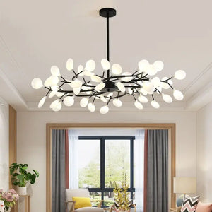 Modern LED Chandelier Light Tree Branch Firefly - Lamps
