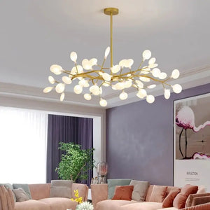 Modern LED Chandelier Light Tree Branch Firefly - Lamps