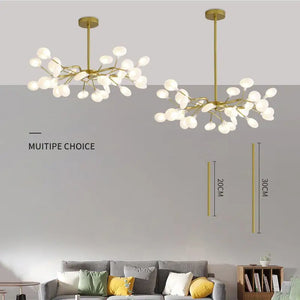 Modern LED Nordic Firefly Lamp - Ceiling Light