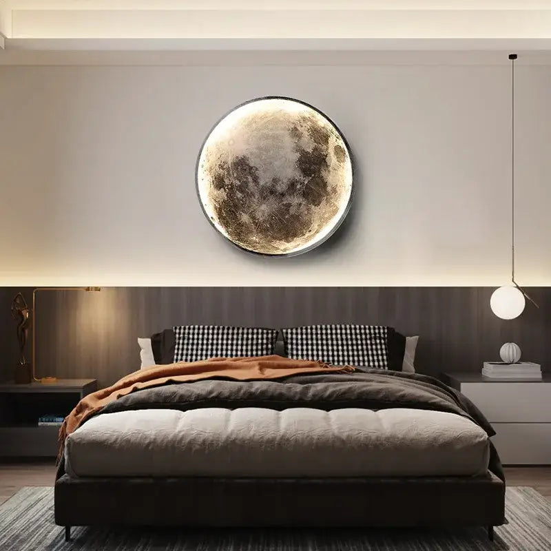 Modern LED Wall Moon Lamp Decorative Indoor Lighting - Decorative Light