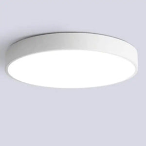 Modern Minimalist LED Flush Mount Ceiling Lamp - White / D23CM-12W / Neutral Light - 4000k - Ceiling Lamp