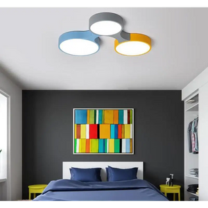 Modern Nordic Colorful Circle Ceiling Light - Orniture™