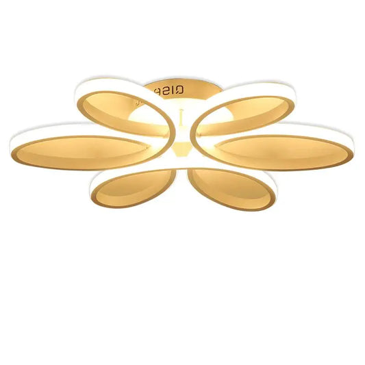 Modern RemoteFlower Hanglamp Pendant Lights - Dia 58cm 75w / Remote Control - Lamps