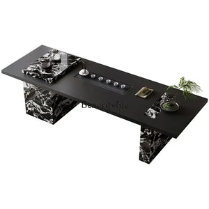 Modern Wood Coffee Table - 200 x 80 cm - Dining Table