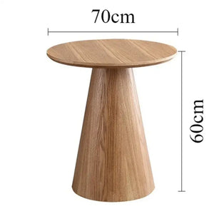 Modern Wood Coffee Table - Beige - 70 X 70 CM - Multifunctional coffee table