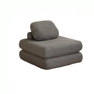 Modular Sectional L Shaped Compressed Bed Sofa - Light Gray - 90 × 90 × 40 cm - Compressed Sofa