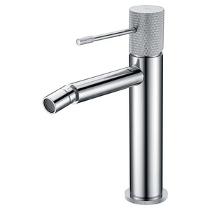 Chrome Single Lever Bidet Mixer Modern Minimalist Design, main product view