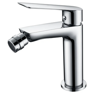 Luxor Chrome Bidet Mixer Single Handle Modern Design, main product view