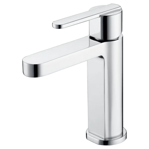 Roma Chrome Single Lever Sink Faucet Modern Design, main product view
