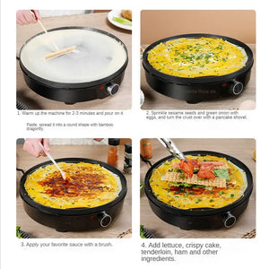 Non-Stick Electric Griddle For Baking - Electric Griddle