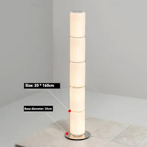 Smoke Glass Nordic Floor Lamp 95cm LED Standing Light - view 17
