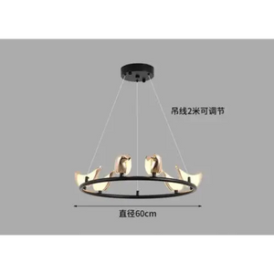 Nordic Modern Bird Chandelier - Lamps