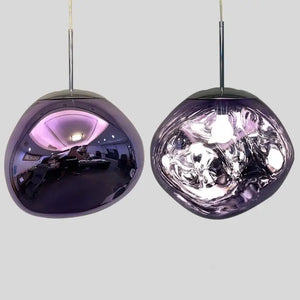 Nordic Pendant PVC Lamp - Purple / 15CM - Lamps