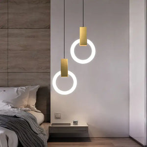 Nordic Simple LED Ceiling Pendant Ring Lamp - Ceiling Lamp