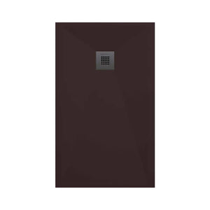 Classic Shower Tray Smooth Texture - Brown / 80X70 - Bathroom