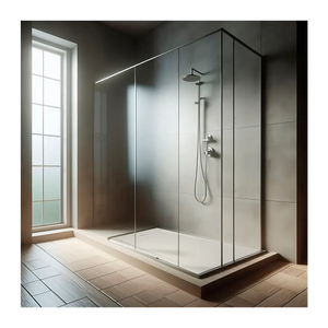 Large Shower Tray Slate Texture - 70X100 / White - Bathroom