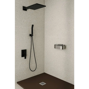 Bela Premium Chocolate Shower Tray Slate Texture - 70x70 cm - Platos de ducha