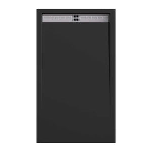 Lime Shower Tray Smooth Texture - 80X70 / Black - Bathroom