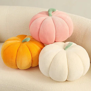 Pumpkin Throw Pillow Cotton Multiple Colors and Sizes