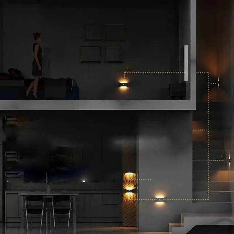 Rechargeable Smart Link Motion Sensor Wall LED Night Light - Wall Lamp