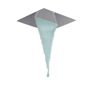 40x40cm Square Ceiling Shower Head Chrome with Pre-Frame, main product view